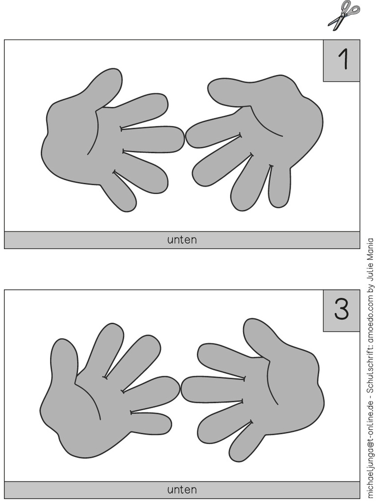 Finger-Ballett für Kinder PDF