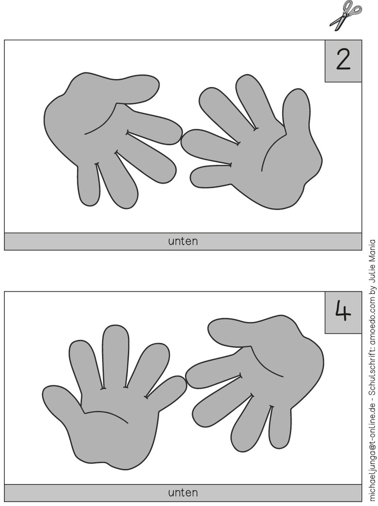 Finger-Ballett für Kinder PDF