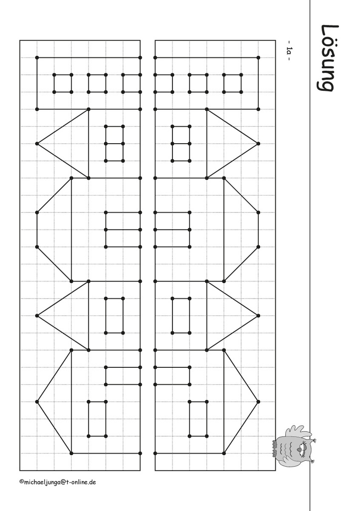 Lernpacket 4: Gebäude in Punkte- oder Gitterfelder spiegeln PDF