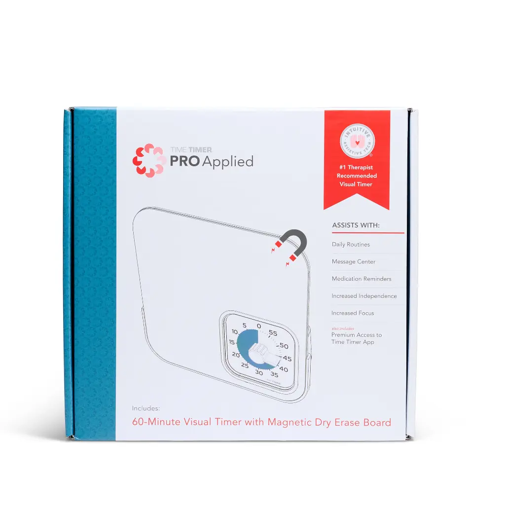 TimeTimer® PRO Applied 60 Minuten mit Whiteboard magnetisch