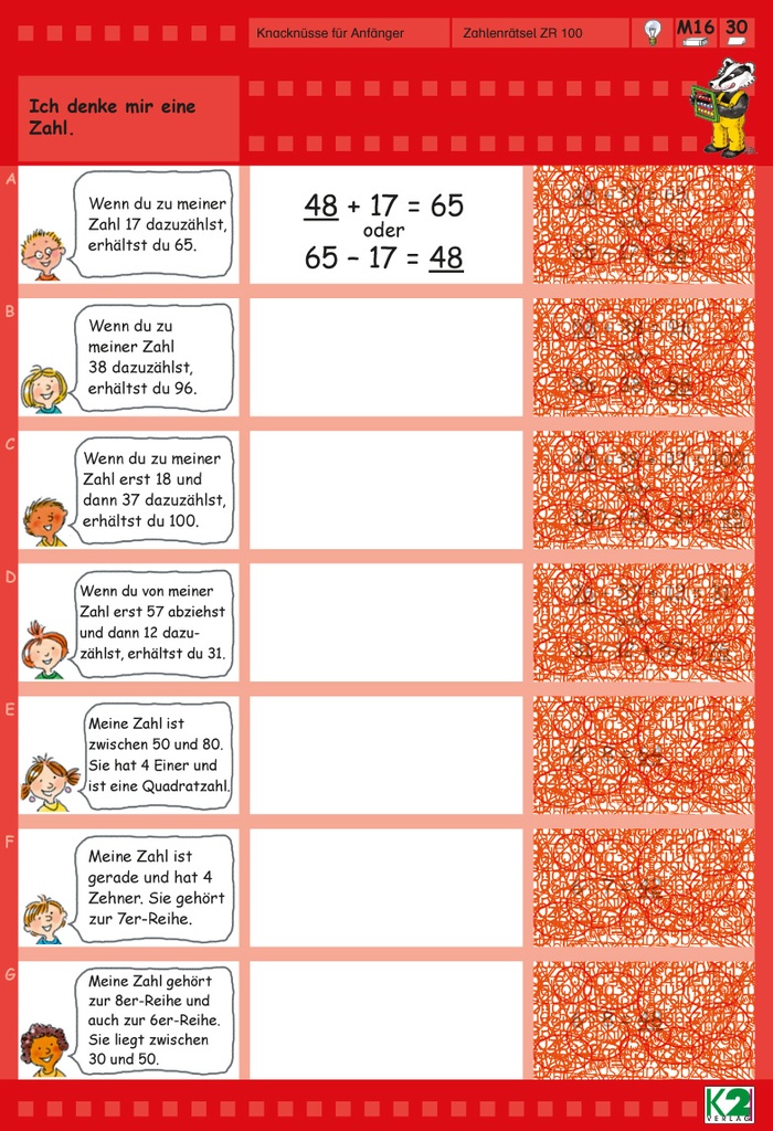 Max Lernkarten Knacknüsse Anfänger
