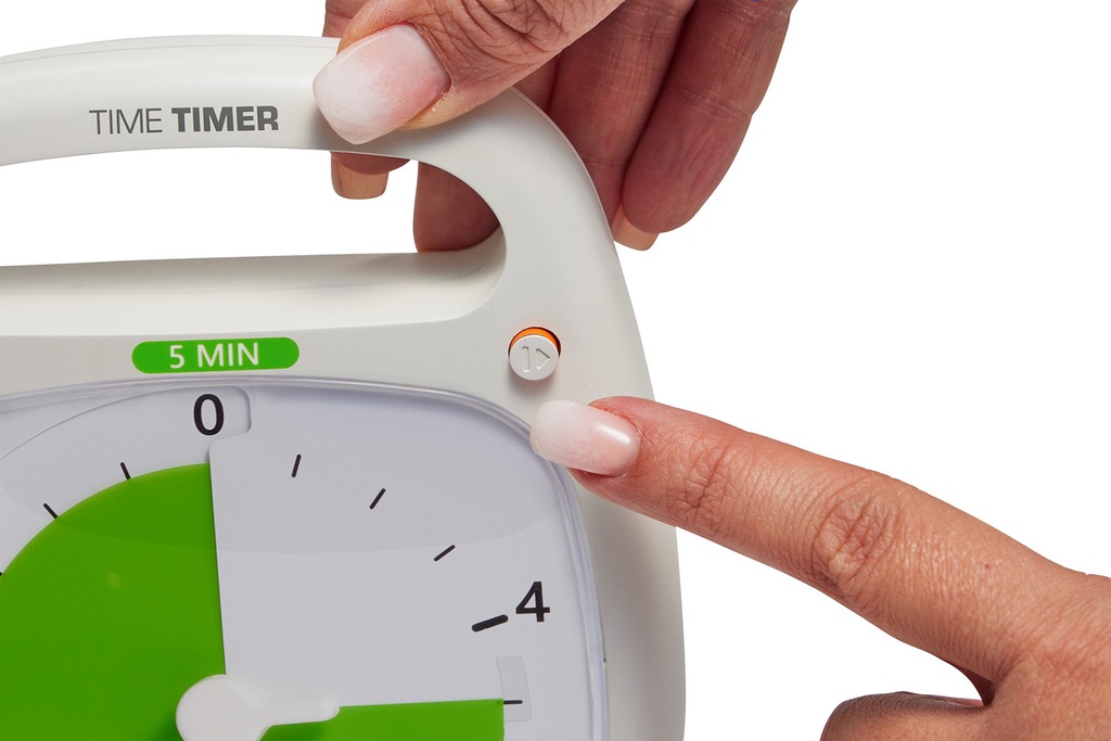 TimeTimer® PLUS weiss 5 Minuten