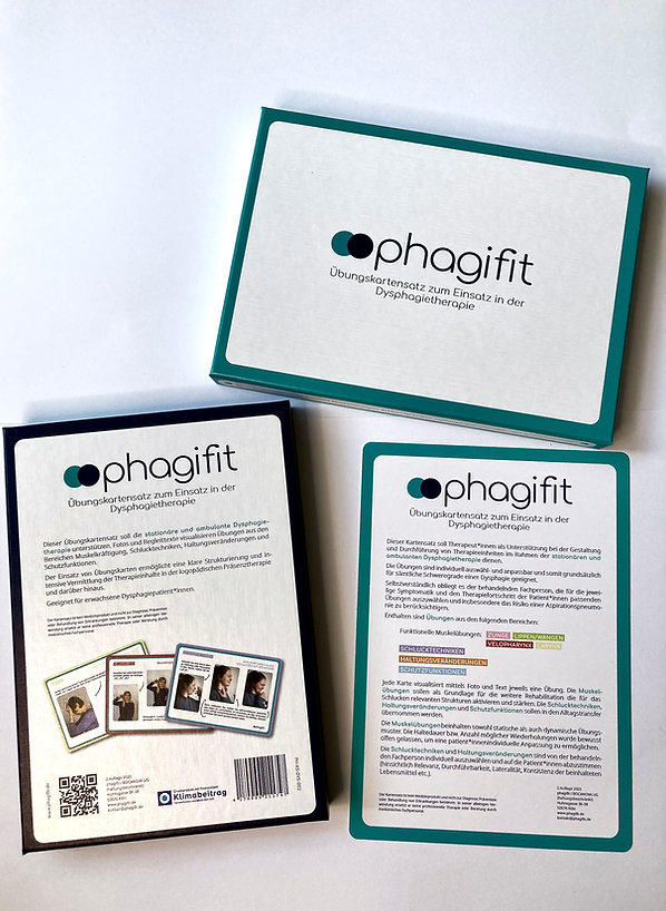 phagifit - Übungskartensatz für die Dysphagietherapie