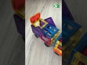 Connetix Magnetbausteine Rainbow Transport Pack 50 Teile