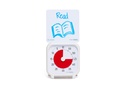 TimeTimer® Tischmodell weiss 7,5 x 7,5 cm