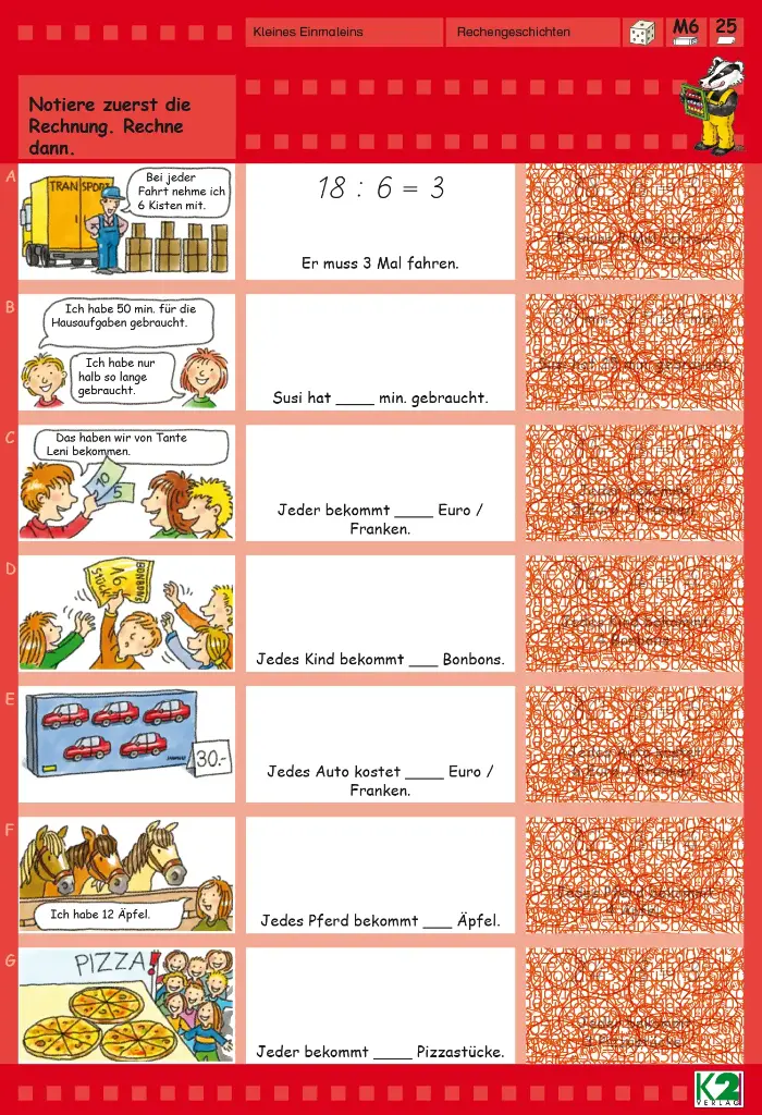 Max Lernkarten Kleines Einmaleins