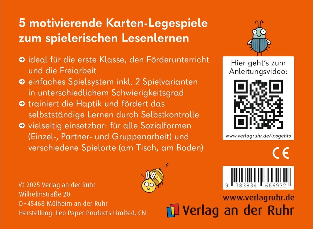 Bewegungsspiele für Grundschulkinder - Laute, Silben, Wörter