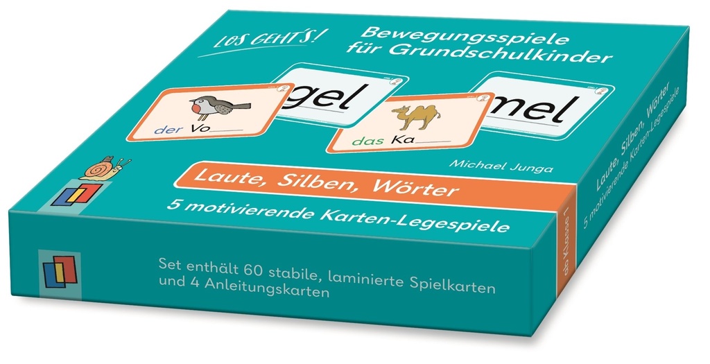 Bewegungsspiele für Grundschulkinder - Laute, Silben, Wörter