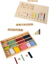 Lernbox Rechenstäbchen mit Zahlen „Educate“