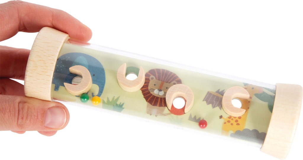 Geduldsspiel Kugellabyrinth in Röhre