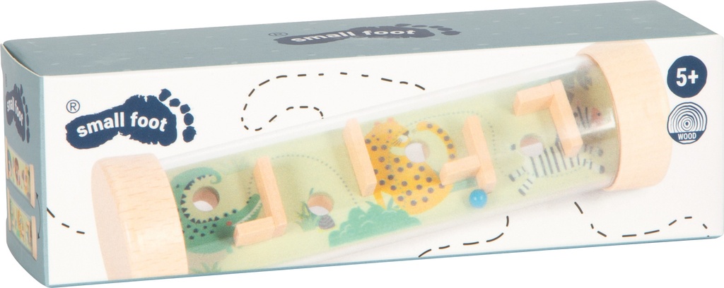 Geduldsspiel Kugellabyrinth in Röhre