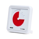 Time Timer® Braille 19 x 19 cm Rote Scheibe