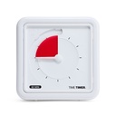 Time Timer® Braille 19 x 19 cm Rote Scheibe