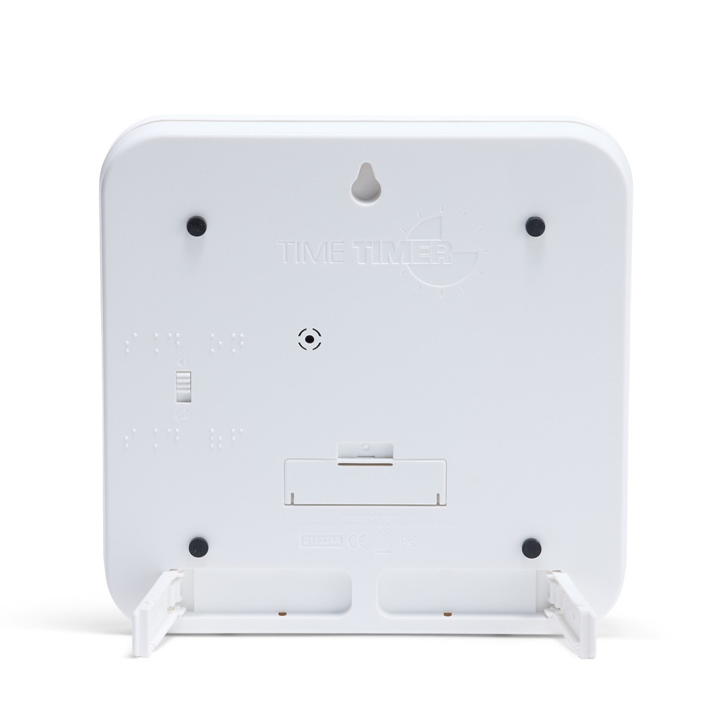 Time Timer® Braille 19 x 19 cm Rote Scheibe