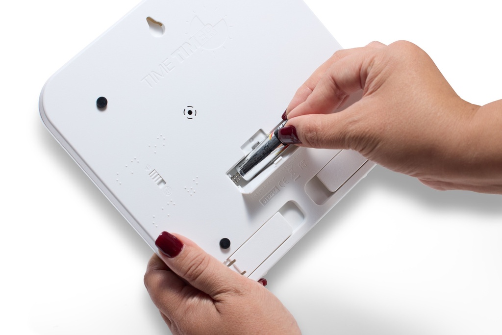 TimeTimer® Braille 19 x 19 cm schwarze Scheibe