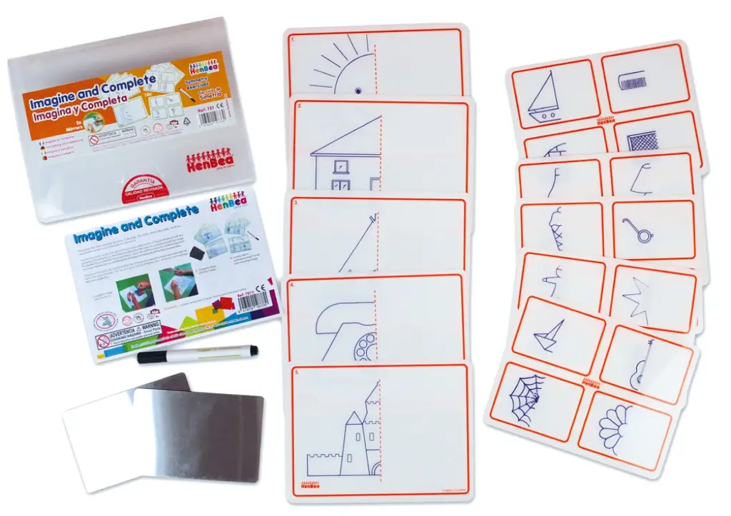 Spiegel Symmetrie Karten