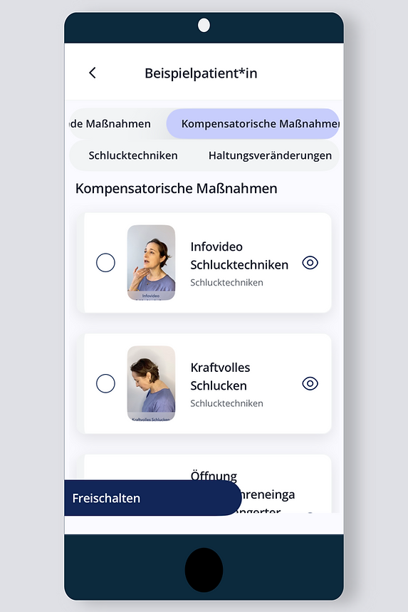 phagifit - App für die Dysphagietherapie
