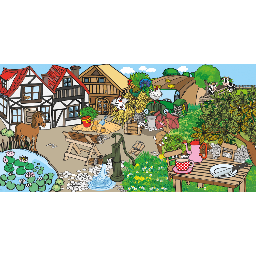 Entdecke und erzähle! Was kommt dazu? Laut S in der Spontansprache