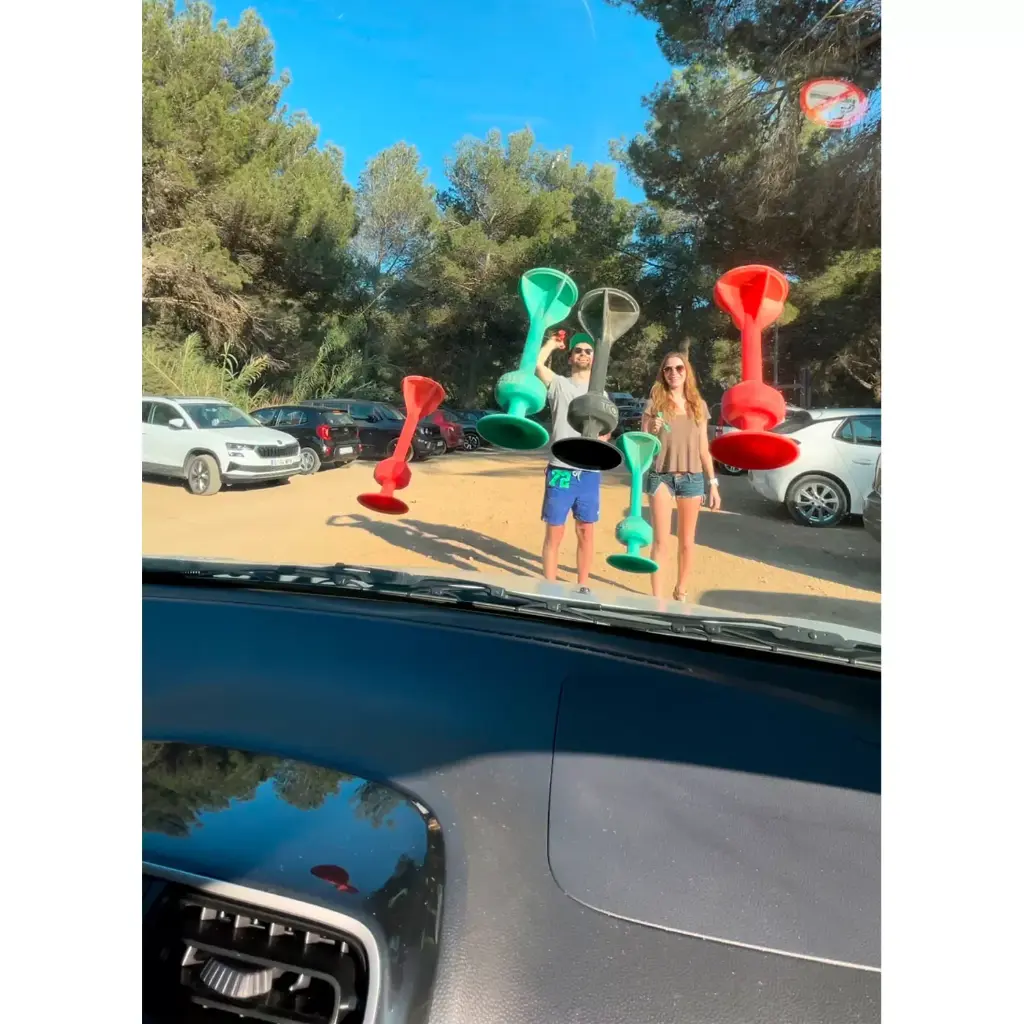 TOSSIT ORIGINAL STARTER PACK rot / türkis