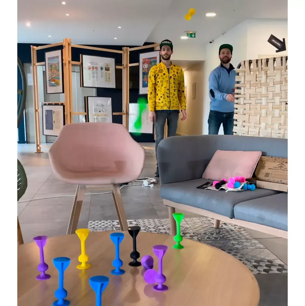 TOSSIT ORIGINAL STARTER PACK rot / türkis