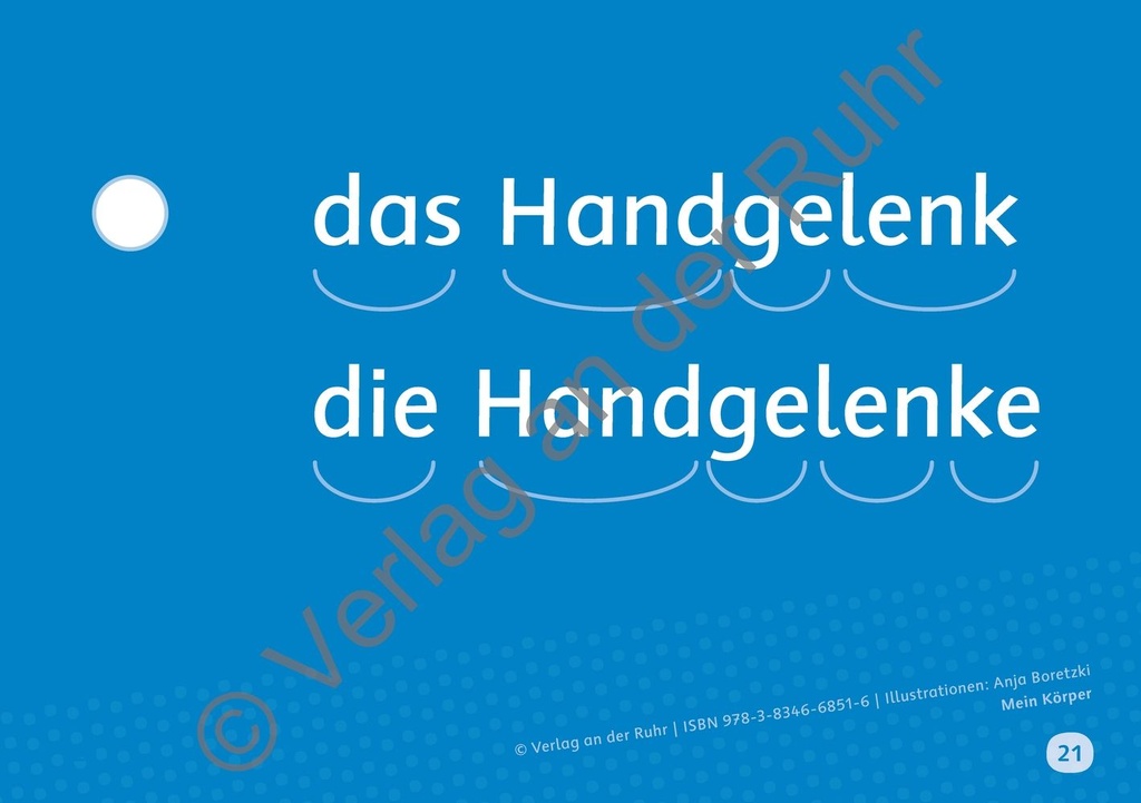 Interaktive Bildkarten zur Sprachförderung Grundwortschatz – Mein Körper