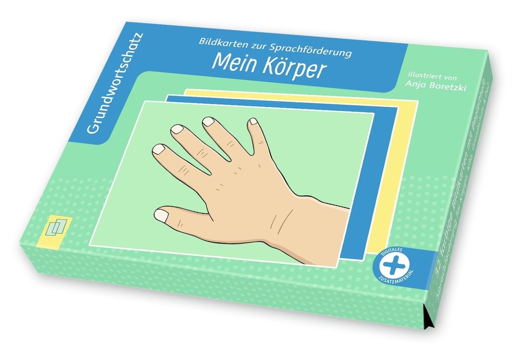 Interaktive Bildkarten zur Sprachförderung Grundwortschatz – Mein Körper