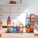 Connetix Magnetbausteine Kugelbahn Rainbow Ball Run Pack - 92 Teile