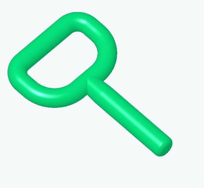 Beißring Super Chew - mit rundem Handgriff*