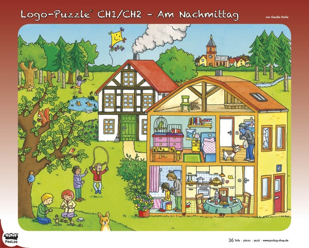 Logopuzzle CH1/CH2 