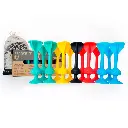 TOSSIT FAMILY PACK rot / türkis / hellblau / gelb